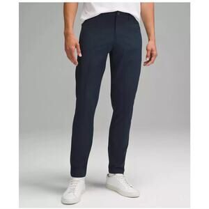 Lululemon Mens ABC Pants Slim Fit Size 36x31.5 Warpstreme M5AD9S Preppy Black
